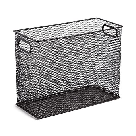 U Brands Mesh Steel Desktop Hanging File Holder, 